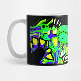 nuclear suit alien ecopop Mug